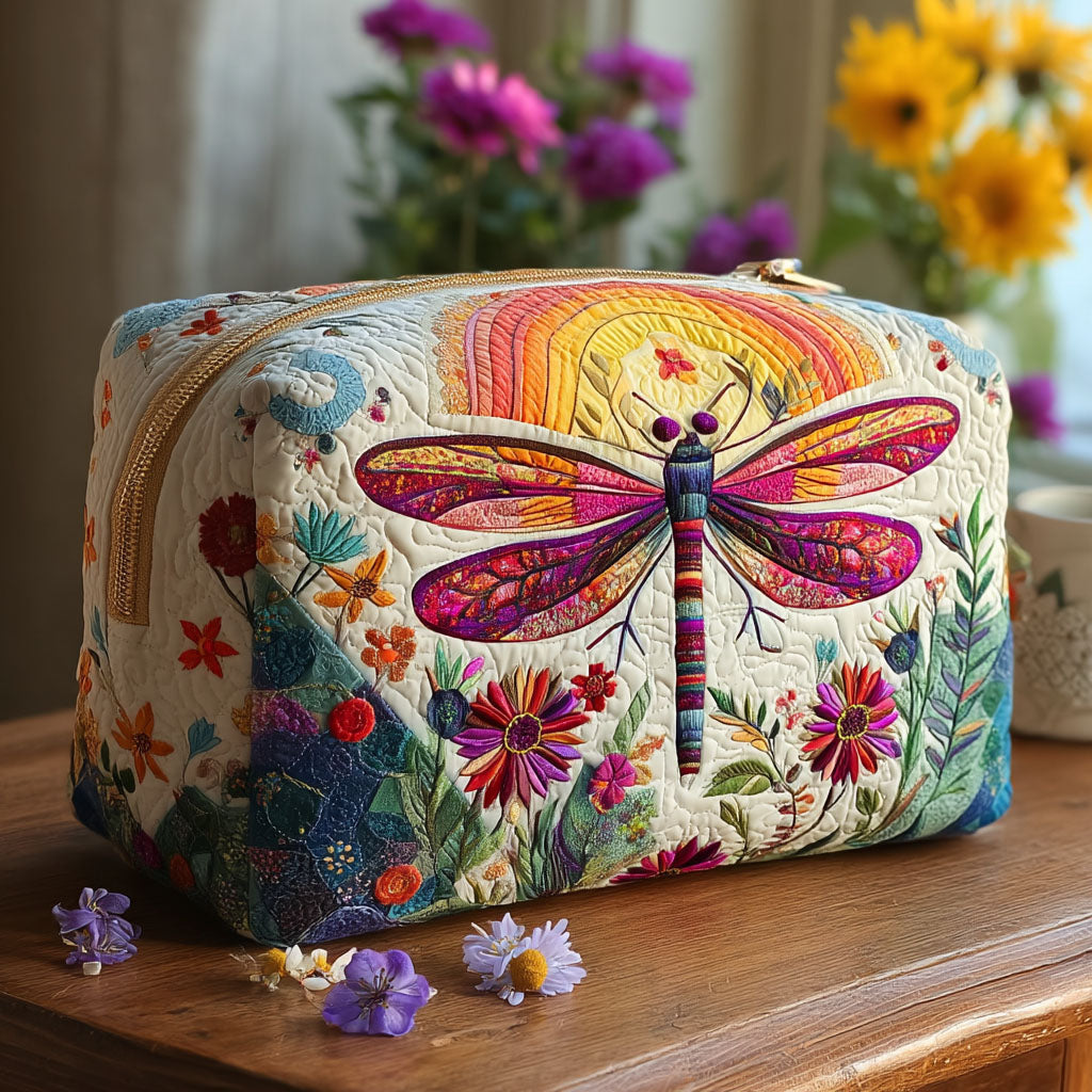 Carly - Quilted Toiletry Bag - Classic