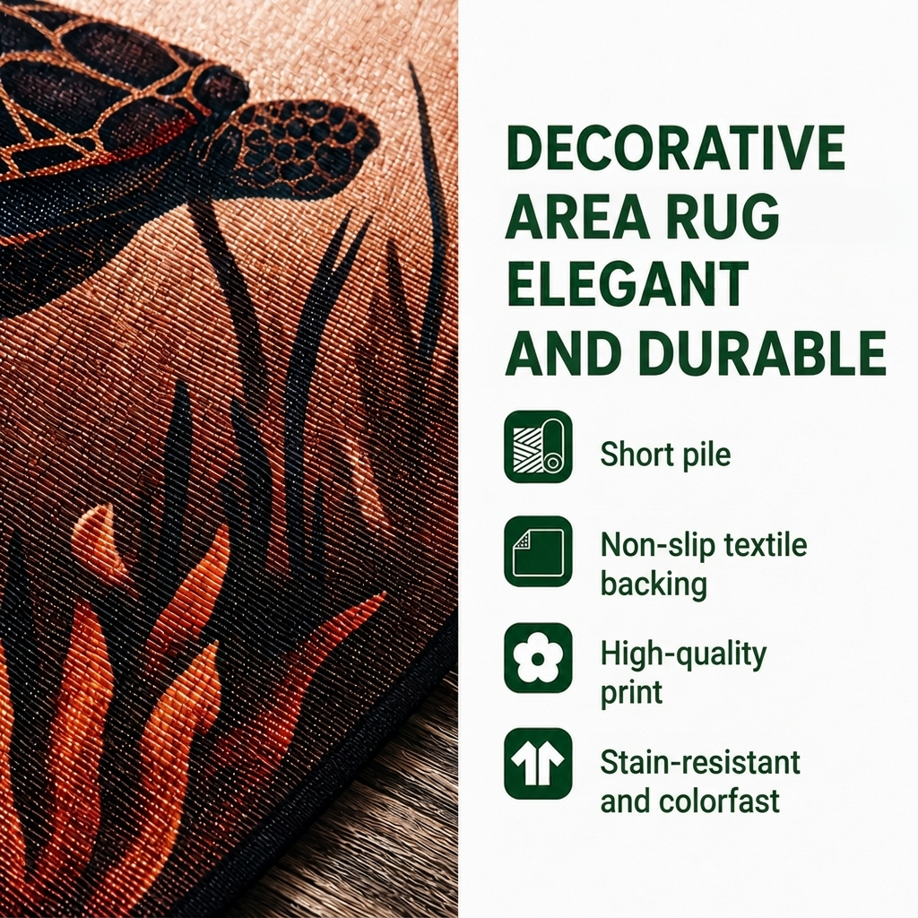 Aubrianna - Decorative Rug - Deep Ancestral