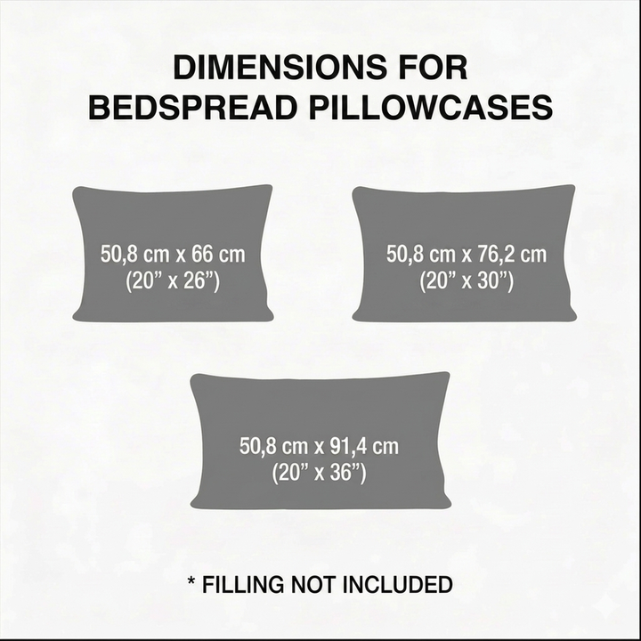 Quilted Decorative Pillowcase - Timeless Floral