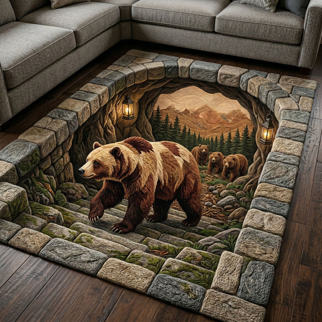 Rosemary - Decorative Rug - Alpine Bear